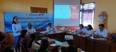 Pelatihan dan pembentukan kader kesehatan  desa peduli HKSR dan KBG bersama Maha boga Marga